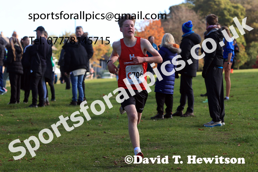 Mens Under-18s 2026 Northern Cross Country Relays, Graves Park, Sheffield. Photo: David T. Hewitson/Sports for All Pics
